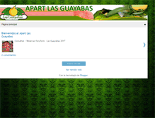 Tablet Screenshot of lasguayabas.com.ar